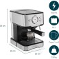 Princess 249412 Kaffemaskine Metalstål